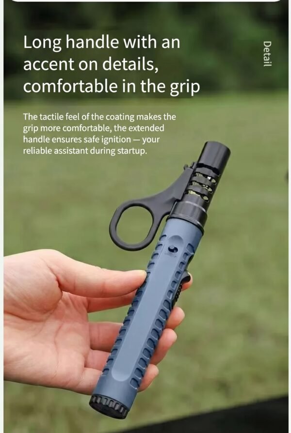 Adjustable Windproof Butane Torch Lighter – Powerful, Refillable & Portable